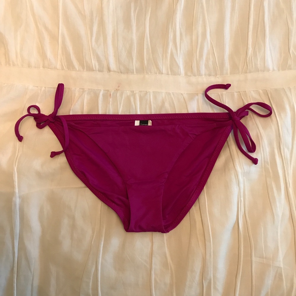 Becca purple tie bottoms